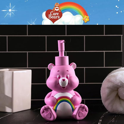 Care Bears Cheer Bear Soap/Lotion/Hand Sanitizer Resin Pump Dispenser, 10.36 Ounces, (Officially Licensed Product) by Franco