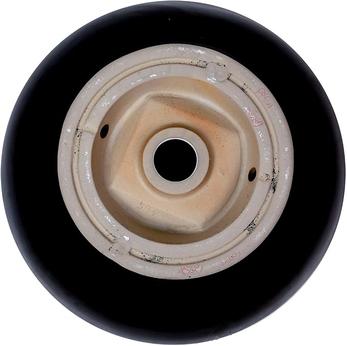 Fine Fixtures Bathroom Sink - 16 Inch Round Ceramic Vessel Sink, Modern Textured Interior Bowl Design, Perfect Sink for Bathroom Vanity, Black Wash Basin