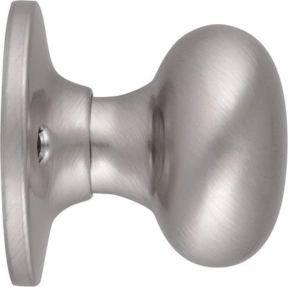 Design House 753293 Cambridge Dummy Door Knob, Satin Nickel