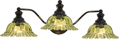 Green 3 Light Vanity Light Bathroom Light Modern Bathroom Light Fixtures
