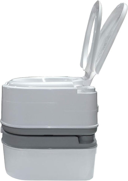 XKMT- Portable Toilet 24L 6 Gallon Flush Travel Camping Outdoor/Indoor Commode Potty [P/N: ET-TOILET002-24L]