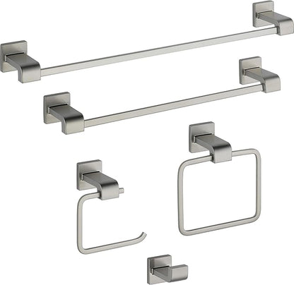Delta 77518-SS Ara 18-in Wall Mount Towel Bar Bath Hardware Accessory in Stainless Steel