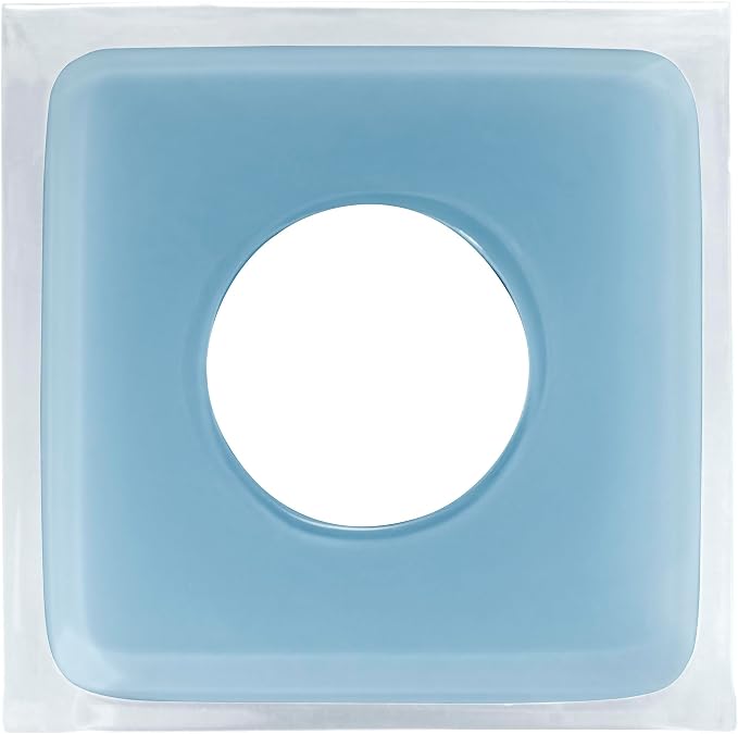Izod - Tissue Box Cover, Durable Resin Countertop Accessories, Dorm Room Essentials, Modern Home Decor (Marina Collection, Blue)