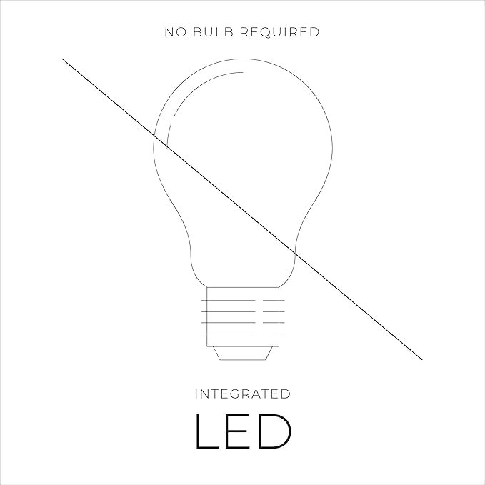Progress Lighting 5-1/2" Emblem Collection Surface Mount LED, Aluminum in White