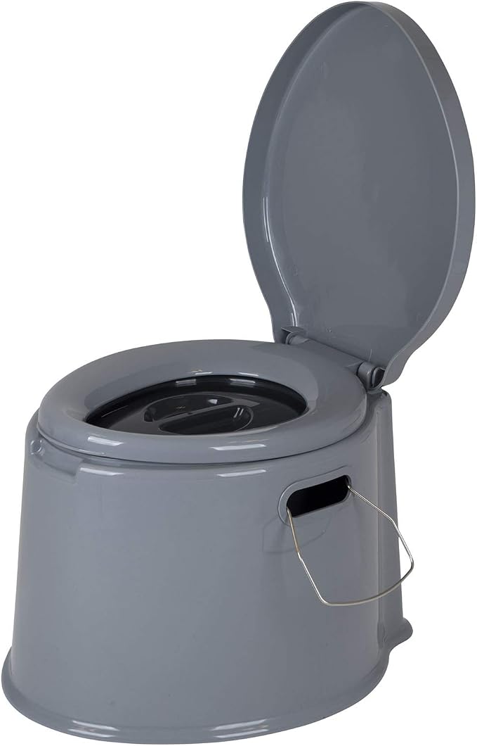 Bo-Camp - Portable Toilet - 7 liters - Grey