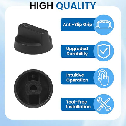 Replacement Knob for Luxe Bidet Neo 120 & Neo 185, Black | Durable Bidet Toilet Parts, With Symbols, Easy Install