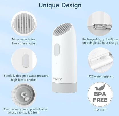 Portable Bidet High Pressure Travel Bidets Rechargeable Electric Portable Bidet for Women Men Cleaning, Travel Bidets Portable