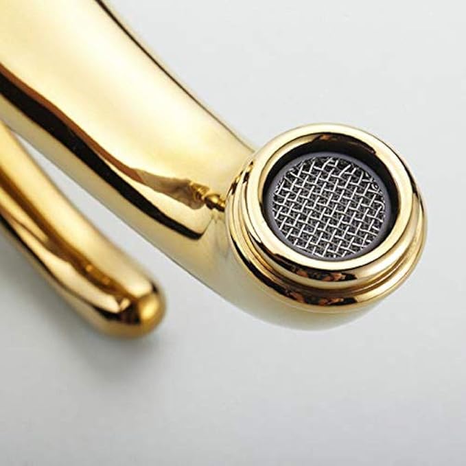 Faucet High Faucet Brass Chrome Bathroom Rose Gold Faucets Mixer Taps Faucet