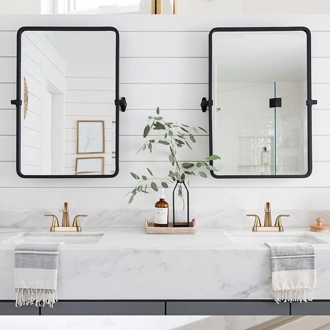 Brushed Gold Bathroom Sink Faucet: ALEASHA 4 Inch Centerset Bathroom Faucet, 2 Handles Washroom Sink Faucets with Pop Up Drain Stopper, RV Lavatory Vanity Faucets with Aesthetic Appeal
