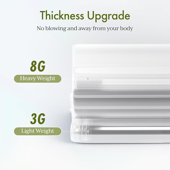 Bathway Shower Curtain Liner Clear Heavy Duty Shower Curtain Liner 60x72 Plastic Shower Liner PEVA Waterproof Shower Curtain Liner Thick for Bathroom with 3 Big Stones and 10 Rustproof Grommets