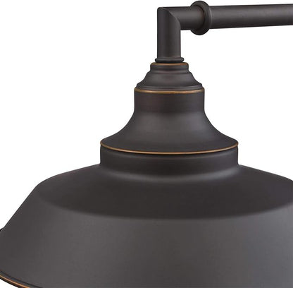 Westinghouse 6343500 Indoor Wall Fixture, 1-Light Sconce, Oil Rubbed Bronze - White Interior