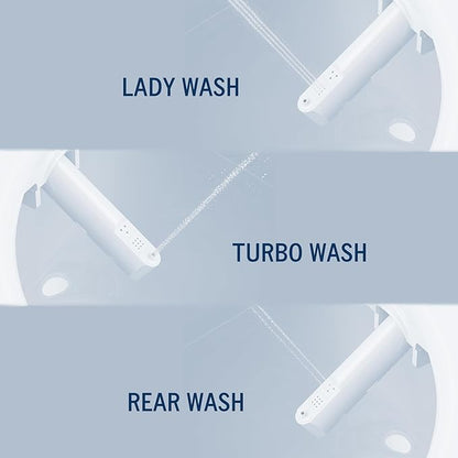 Lotus Bidet Seat ATS-909 Round with Enema Wash (Purestream) for constipation relief, Heated Seat, Multi Modes Wash, Air Dryer, Deodorizer, Easy DIY Installation, Made in Korea