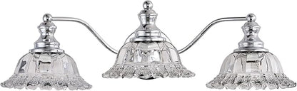 Chrome Vanity Light 3 Light Bathroom Lights Vanity Lights for Bathroom Bathroom Light Fixtures