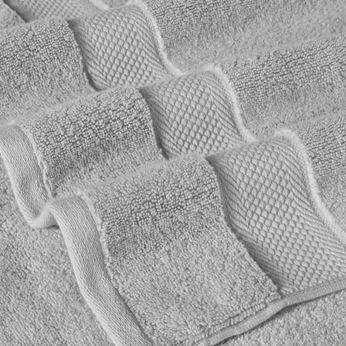 Modern Threads Luxury 6-Piece Quick-Dry Towel Set – Plush & Ultra-Absorbent for Spa-Like Experience, Cloud
