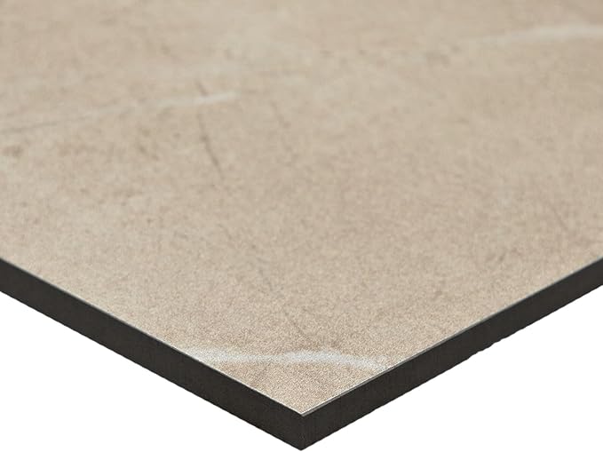 Daltile Perpetuo 24" X 24" Porcelain Marble Look Floor Tile in Matte Elegant Beige (4 pieces per carton) (15.20 sqft per carton)