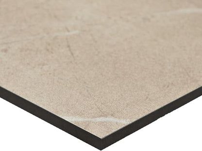 Daltile Perpetuo 24" X 24" Porcelain Marble Look Floor Tile in Matte Elegant Beige (4 pieces per carton) (15.20 sqft per carton)