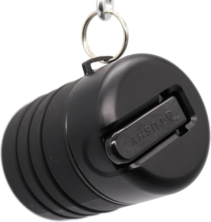 TUSHY Travel Bidet: Collapsible & Expandable for Discreet Portability | Refreshing Clean for Camping, Outdoors & Travel (Peri Bottle for Postpartum Care, Helps with Hemorrhoid Relief), Got2Go Onyx