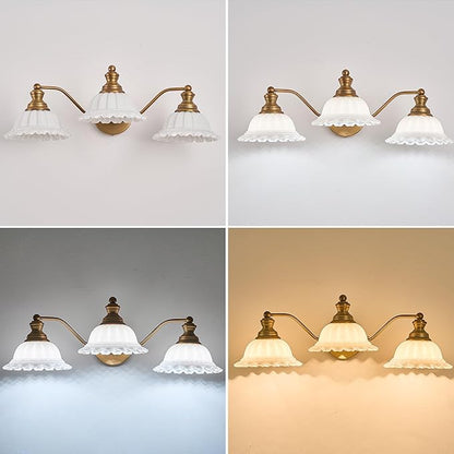 Bathroom Vanity Light White 3 Light