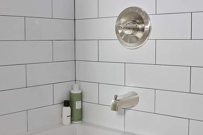 Peerless PTT14465-BN Elmhurst shower trim kit Tub & Shower, With Tub Spout, Brushed Nickel
