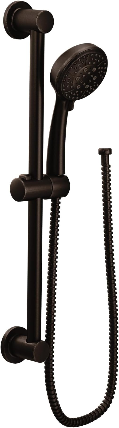 Moen Eco-Performance Oil-Rubbed Bronze 4-Spray Pattern Detachable Handheld Showerhead with 69-Inch-Long Hose with 30-Inch Slide Bar, 3669EPORB