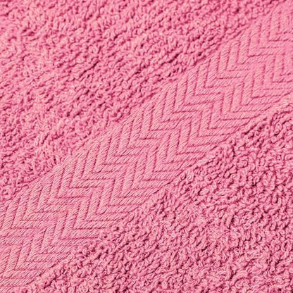 Towel and Linen Mart 100% Cotton 12 Pack Bath Towel Set, Quick Dry, Super Absorbent, Light Weight, Soft, (27 x 54 Pack of 6) (27 x 54 12 Pack, Plum, Pink, Beige, Grey, White, Peach)
