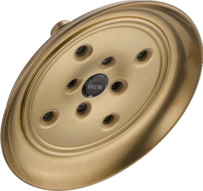 DELTA FAUCET Rubber Limited RP70172CZ Water Efficient Showerhead, Champagne Bronze