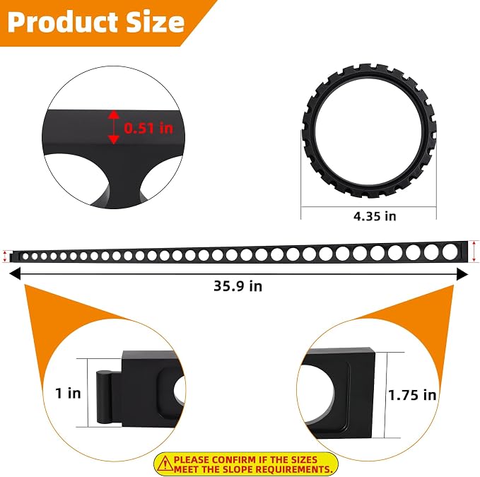 Pitch Shower Kit Pre Sloped Shower Pan Kit for Pitch,Quick Shower Stick Kit | For Shower Floor Mortar Bed with Water Drainage Slope,Shower Slope Kit with Center Ring & 8 Float Sticks Shower Slope System