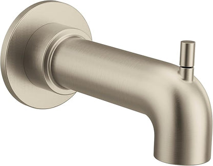 Moen 3346BN Cia Diverter Tub Spout with Slip-fit CC Connection, Brushed Nickel