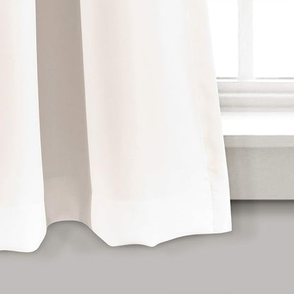 Lush Decor Weeping Flower Light Filtering Window Curtain Panels, Pair, 52"W x 63"L + 2" Header, Purple & Gray- Charming Modern Floral Curtains for Living Room, Dining Room, & Bedroom
