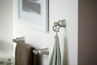 Moen YB2103BN Dartmoor Robe Hook, Brushed Nickel