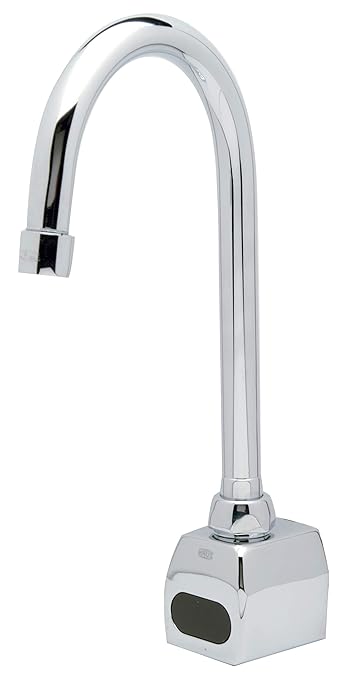 Zurn Z6922-XL AquaSense Wall-Mount Gooseneck Sensor Faucet with 0.5 GPM Aerator in Chrome