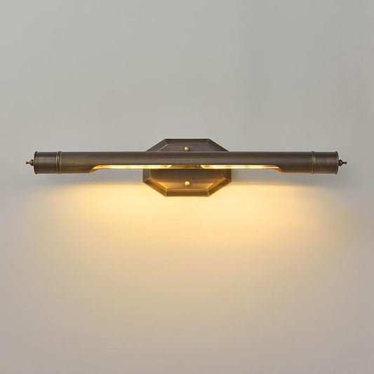 Bronze Vintage Picture Light Hardwired - 24.4 In Art Deco Lights Over Mirror Portrait Pictures Frame - Wall Sconce Lighting Fixture for Museum Bathroom Vanity Gallery Artwork Library Cuadros Painting