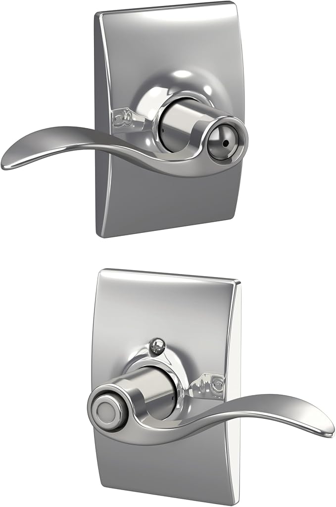 SCHLAGE Accent Lever Century Rose Priv 16080 100