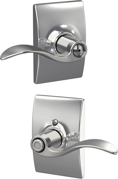 SCHLAGE Accent Lever Century Rose Priv 16080 100
