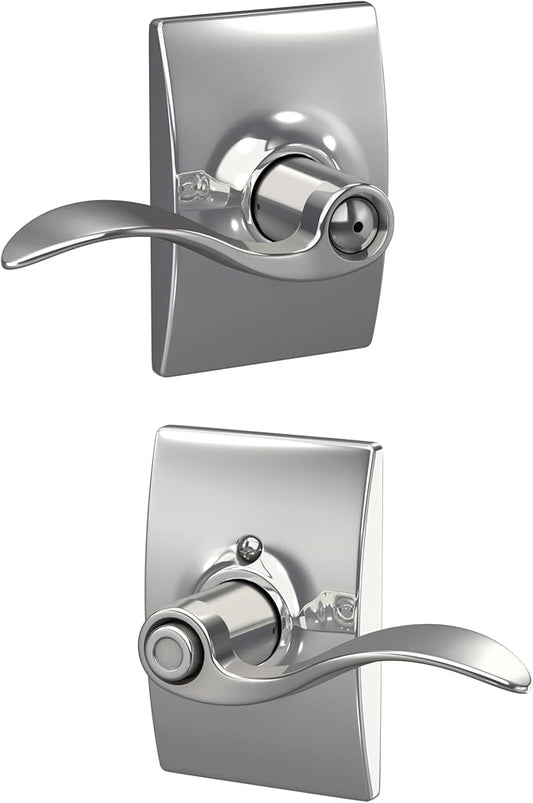 SCHLAGE Accent Lever Century Rose Priv 16080 100