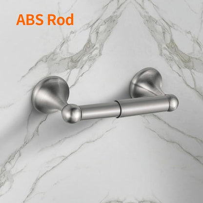 8 Pieces Bathroom Hardware Set Brushed Nickel Adjustable Expandable Towel Bars Towel Ring Wall Mount Toilet Paper Holder Towel Hooks Towel Racks Hand Towel Holder Bathroom Accessory Set