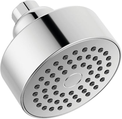 Delta Faucet Modern 3.5-inch Single-Spray Shower Head, Chrome Round Shower Head, High Pressure Shower Head, 1.75 GPM Flow Rate, Chrome RP101842