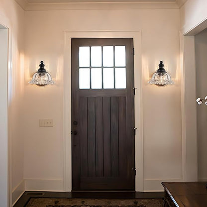 Vanity Light Black Wall Sconces Farmhouse Bathroom Sconces