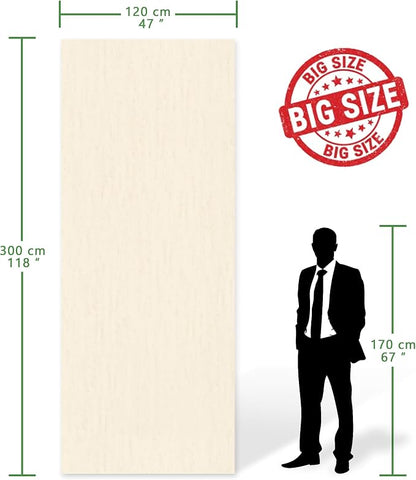 Travertine-Look Peel and Stick Waterproof Wall Paneling, 118" x 47" Travertino Beige Matte Finish Self-Adhesive Backsplash Tile, Vinyl Wall Panel for Kitchen Bathroom Wall Decor, Covers 38.75 Sq. Ft.
