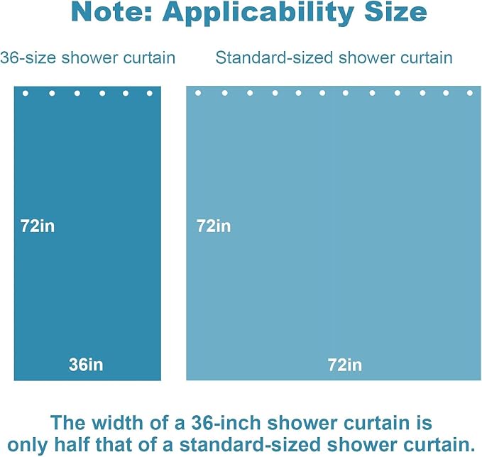 Funny Sea Turtle Shower Curtains Ocean Animal Cartoon Kids Theme Cloth Fabric Bathroom Decor Sets with Hooks Waterproof Washable 36W x 72H inches Teal Purple