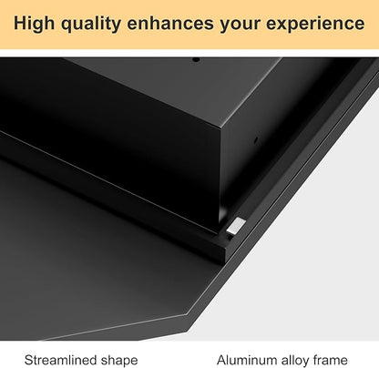 Casaphoria 36" H x 24" W Octagon Bathroom Medicine Cabinet with Mirror, Metal Frame Wall Medicine Cabinets Mirrors, Black K