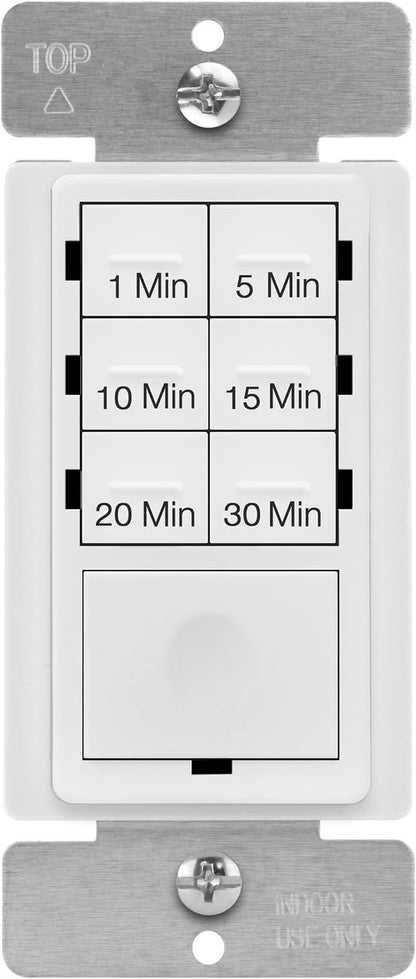 Broan-NuTone PowerHeat Bathroom Exhaust Fan, Heater, Light and Enerlites Countdown Timer Switch Bundle