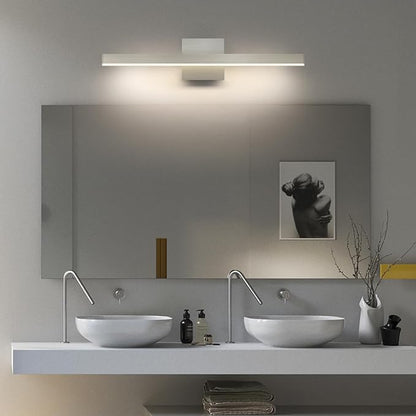 Joossnwell Bathroom Vanity Lighting Fixtures Over Mirror Brushed Nickel | 23.62 Inch bathroom Lights Fixtures Modern Vanity Light Bar Wall Mount Sconces Lamps 18W 4000K