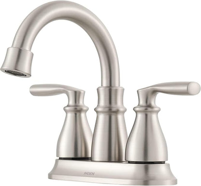 Hilliard 2 Handle Centerset Lavatory Faucet - Spot Resist Brushed Nickel