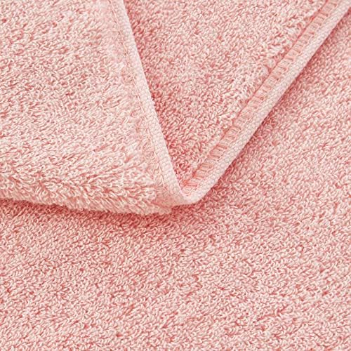COZYART Luxury Bath Towels 2 PCS, Pink 100% Turkish Cotton 650 GSM