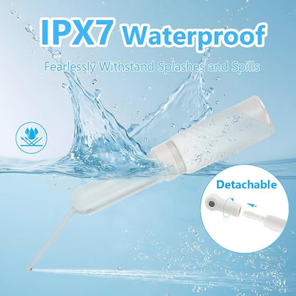 Joyzan Portable Bidet for Travel,320ML Electric Rechargeable Bidet Handheld | Waterproof Pocket Toilet Bottle Sprayer 3 Modes Cordless Personal Hygiene Postpartum Care Camping Women Men Baby Cleaning
