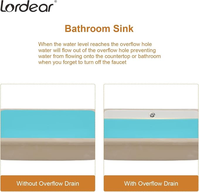 Lordear Undermount Bathroom Sink 18 Inch Bathroom Vanity Sink Undermount Rectangle White Porcelain Ceramic Bathroom Interior 16"L x 10-3/10"W