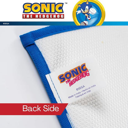 Sega Sonic The Hedgehog Gamer Kids Non Slip Poly Knit Plush Bathroom Mat Rug (Officially Licensed Product) By Franco