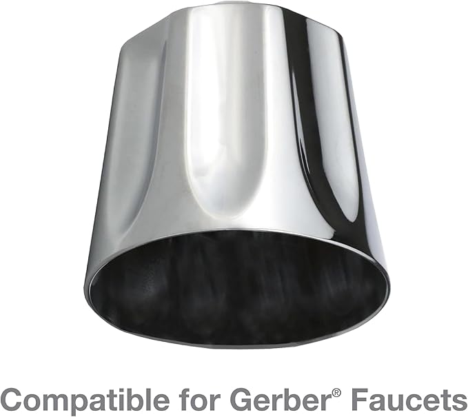Danco Bathtub and Shower 3-Handle Remodel/Rebuild Trim Kit for Gerber Faucets, Knob Handle, 11B-1H,1C, 4D, Chrome (39617) (Pack of 12)