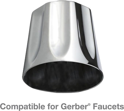Danco Bathtub and Shower 3-Handle Remodel/Rebuild Trim Kit for Gerber Faucets, Knob Handle, 11B-1H,1C, 4D, Chrome (39617) (Pack of 12)